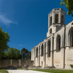 De betoverende middeleeuwse kathedraal van Saint-Paul-de-Mausole in Saint-Rémy-de-Provence
